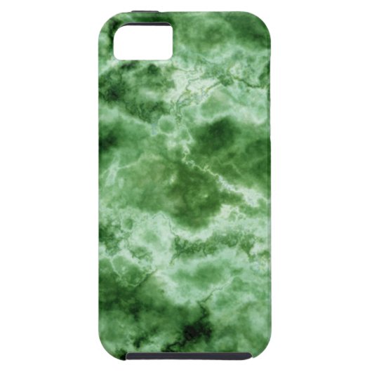 Coques Case-Mate iPhone Texture de marbre vert (Dos)
