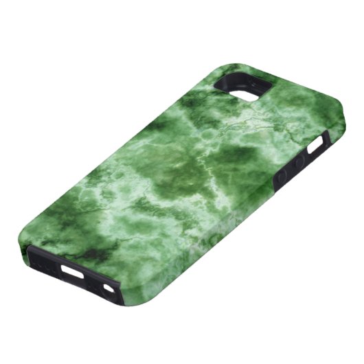 Coques Case-Mate iPhone Texture de marbre vert (Bas)