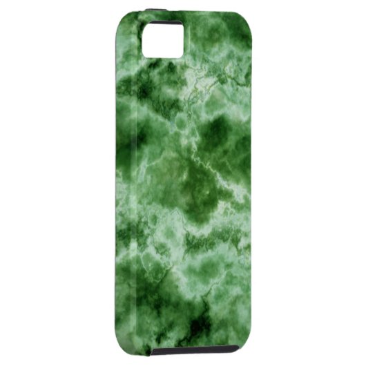 Coques Case-Mate iPhone Texture de marbre vert (Dos/Droit)