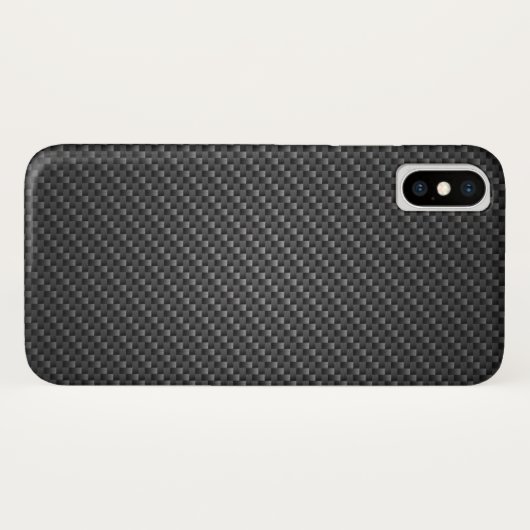 Coques Case-Mate iPhone Texture de polymère renforcé de fibre de carbone (Dos (Horizontal))