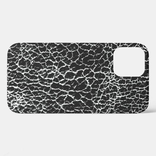 Coques Case-Mate iPhone Texture de superposition désaffectée du crocodile (Verso (horizontal))
