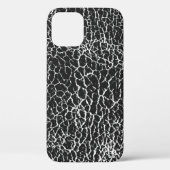 Coques Case-Mate iPhone Texture de superposition désaffectée du crocodile (Verso)