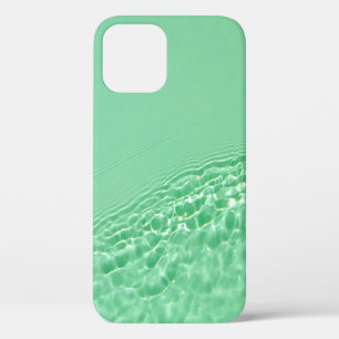 Case-Mate iPhone Case Texture de surface de l'eau claire couleur bleu à