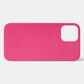 Coques Case-Mate iPhone Texture De Tissu Rose De Luxe. (Verso (horizontal))