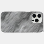 Coques Case-Mate iPhone Texture de vague Rose noir (Verso (horizontal))