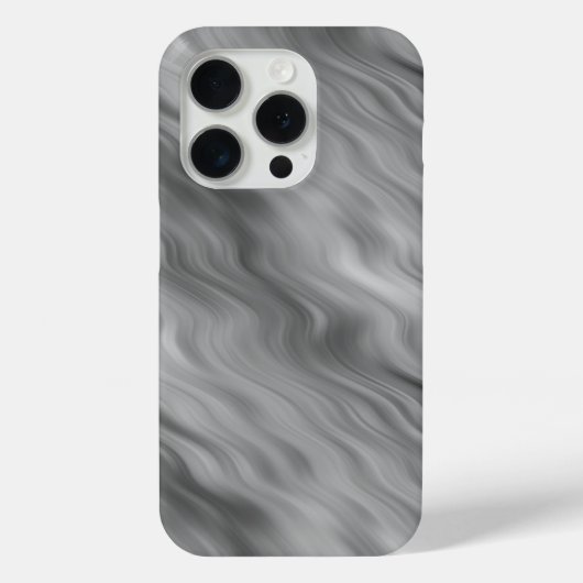 Coques Case-Mate iPhone Texture de vague Rose noir (Verso)