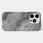 Coques Case-Mate iPhone Texture de vague Rose noir (Verso (horizontal))