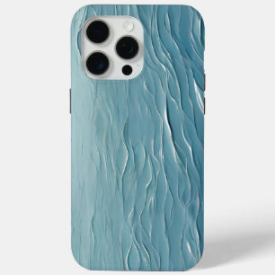 Coque iPhone 15 Pro Max 🌊 Texture d'eau apaisante pour un design moderne 