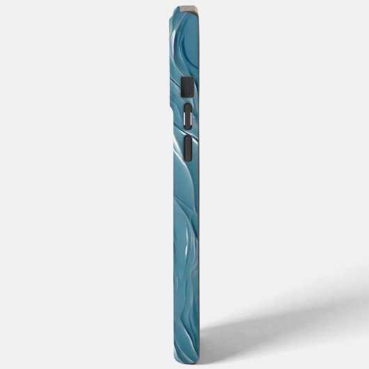 Coques Case-Mate iPhone 🌊 Texture d'eau apaisante pour un design moderne  (Verso / Gauche)