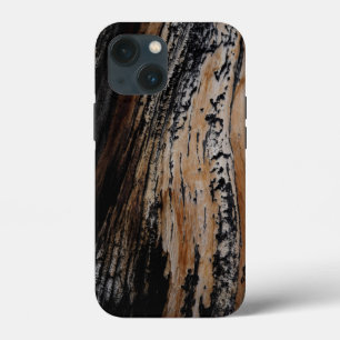 Case-Mate iPhone Case Texture d'écorce d'arbre brûlé