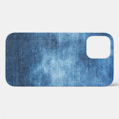 Coques Case-Mate iPhone Texture des jeans en denim bleu (Verso (horizontal))