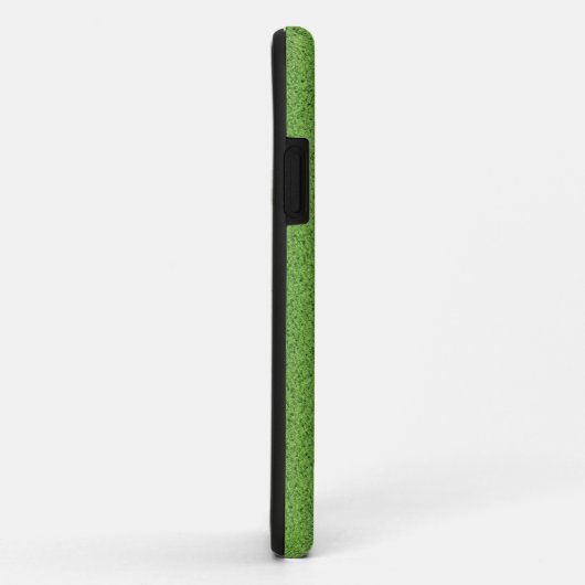 Coques Case-Mate iPhone Texture d'herbe verte (Dos/Droite)