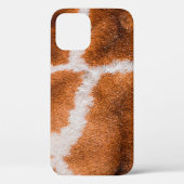 Coques Case-Mate iPhone Texture d'impression de girafe (Verso)