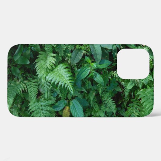 Coques Case-Mate iPhone Texture du feuillage vert de l'herbe (Verso (horizontal))
