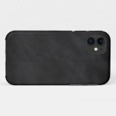 Coques Case-Mate iPhone Texture du tableau noir rétro (Dos (Horizontal))