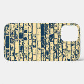 Coques Case-Mate iPhone Texture d'un mur en brique. Design élégant de papi (Verso (horizontal))
