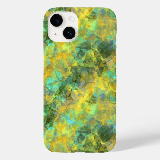 Coques Case-Mate iPhone Texture écaillée d'or (Verso)