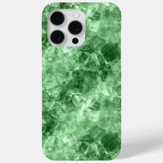 Coques Case-Mate iPhone Texture écaillée vert foncé (Verso)