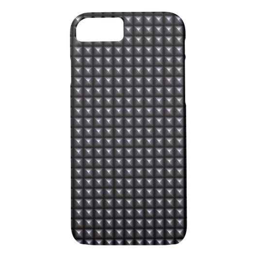 Coques Case-Mate iPhone Texture en acier cloutée (Dos)
