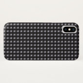 Coques Case-Mate iPhone Texture en acier cloutée (Dos (Horizontal))
