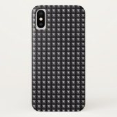 Coques Case-Mate iPhone Texture en acier cloutée (Dos)