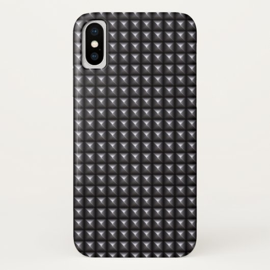 Coques Case-Mate iPhone Texture en acier cloutée (Dos)