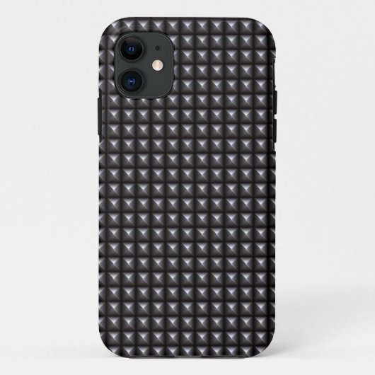 Coques Case-Mate iPhone Texture en acier cloutée (Dos)
