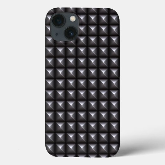 Coques Case-Mate iPhone Texture en acier cloutée (Verso)