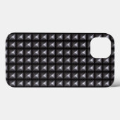 Coques Case-Mate iPhone Texture en acier cloutée (Verso (horizontal))