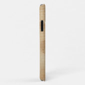 Coques Case-Mate iPhone Texture en bois clair (Dos/Droite)