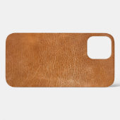 Coques Case-Mate iPhone Texture en cuir antique, TANcuir, texture, dos (Verso (horizontal))