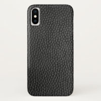 Texture en cuir noir