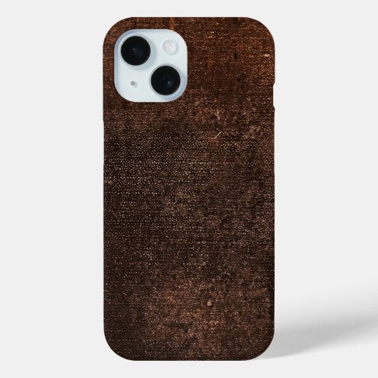 Coques Case-Mate iPhone Texture en cuir vintage (Verso)