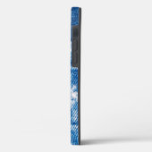 Coques Case-Mate iPhone Texture en jean bleu (Verso / Gauche)