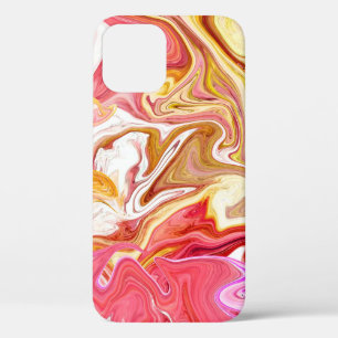 Case-Mate iPhone Case Texture en marbre incolore, motif abstrait