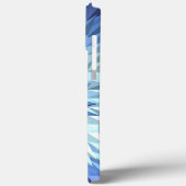 Coques Case-Mate iPhone texture géométrique polygonale abstraite (Verso / Gauche)