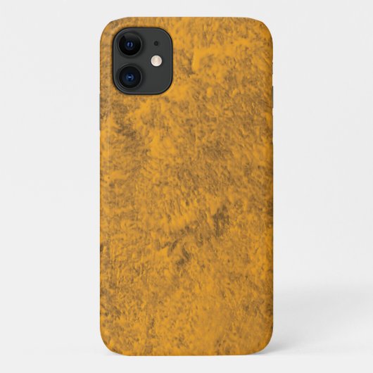 Coques Case-Mate iPhone texture grunge jaune Coque-Mate à peine là (Dos)