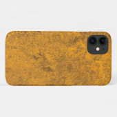 Coques Case-Mate iPhone texture grunge jaune Coque-Mate à peine là (Dos (Horizontal))