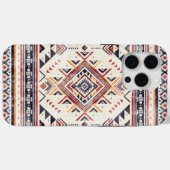 Coques Case-Mate iPhone Texture indienne Motif amérindienne (Verso (horizontal))