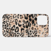 Coques Case-Mate iPhone Texture léopard, motif poster de animal léopard (Verso (horizontal))