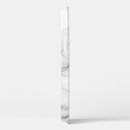 Coques Case-Mate iPhone Texture Marbre blanc (Verso / Droite)