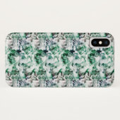 Coques Case-Mate iPhone Texture marbrée de quartz (Dos (Horizontal))