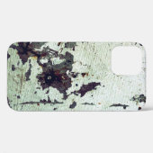 Coques Case-Mate iPhone Texture métallique avec rayures et craquelures abs (Verso (horizontal))