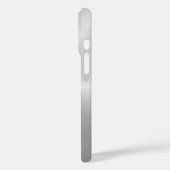 Coques Case-Mate iPhone Texture métallique polie circulaire brillante (Verso / Gauche)