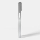 Coques Case-Mate iPhone Texture métallique polie circulaire brillante (Verso / Droite)