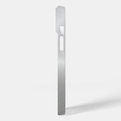 Coques Case-Mate iPhone Texture métallique polie circulaire brillante (Verso / Gauche)