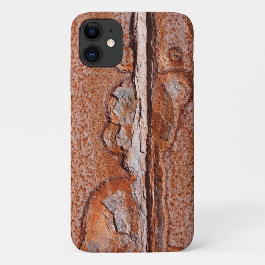 Coques Case-Mate iPhone Texture métallique rouillée (Dos)