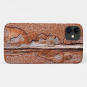 Coques Case-Mate iPhone Texture métallique rouillée (Dos (Horizontal))