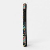 Coques Case-Mate iPhone Texture Motifs Aliens Rockets Space (Dos/Gauche)
