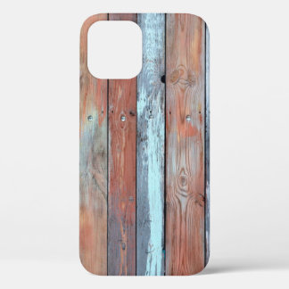 Case-Mate iPhone Case texture murale en bois, vieux bois multicolore pei